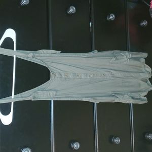 Soft Army Green Overall